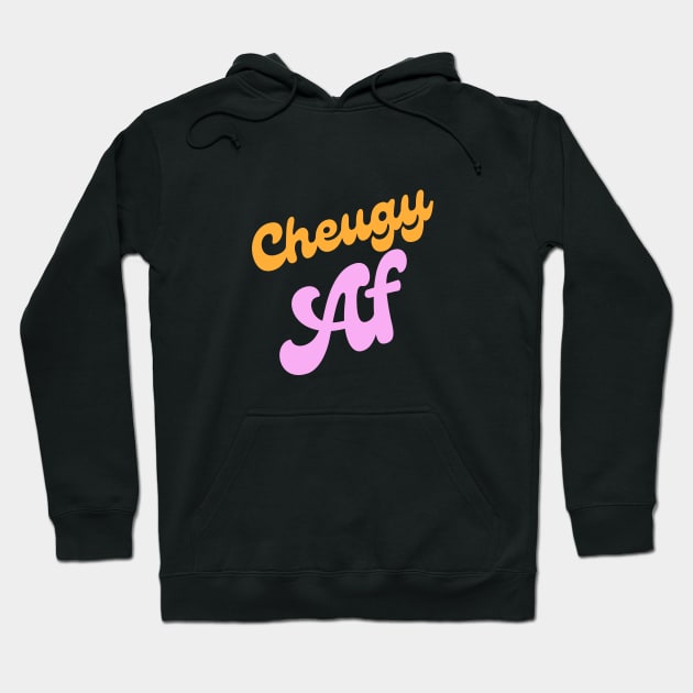 Cheugy AF - Millennial Gen Z Fashion Hoodie by RecoveryTees